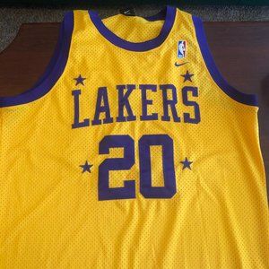 LA Lakers Nike Gary Payton Jersey Size XL